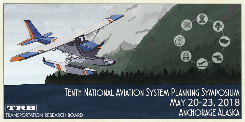 10th National Aviation System Planning Symposium (logo)