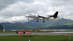 aircraft taking off from Unalaska / Dutch Harbor Airport (DUT)